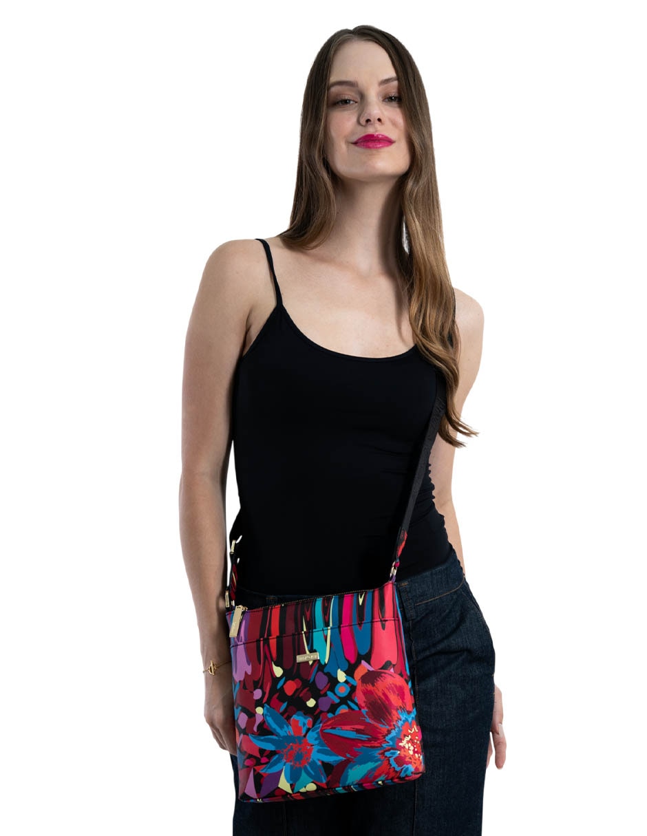 Bolsa messenger Arte Efímero para mujer