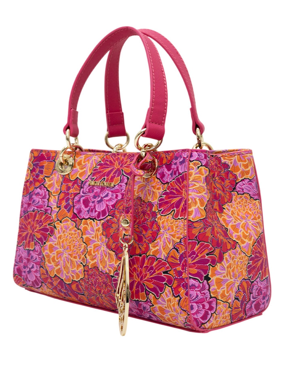 Bolsa satchel Cempasúchil Ofrenda para mujer