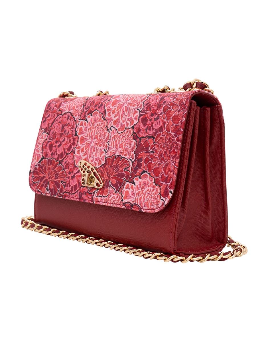 Bolsa crossbody Cempasúchil Ofrenda para mujer 5