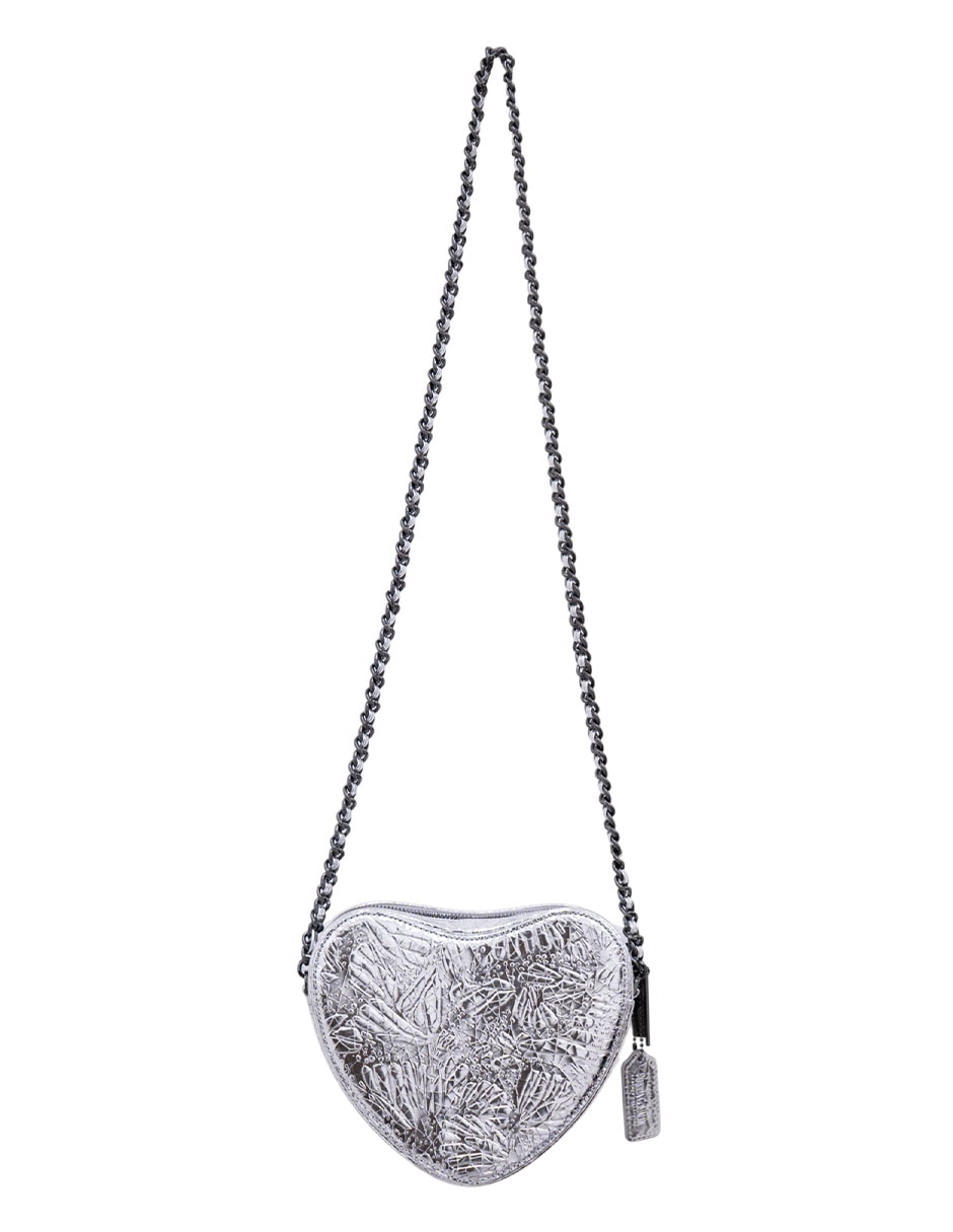 Bolsa crossbody grabado mariposa de piel mujer 2