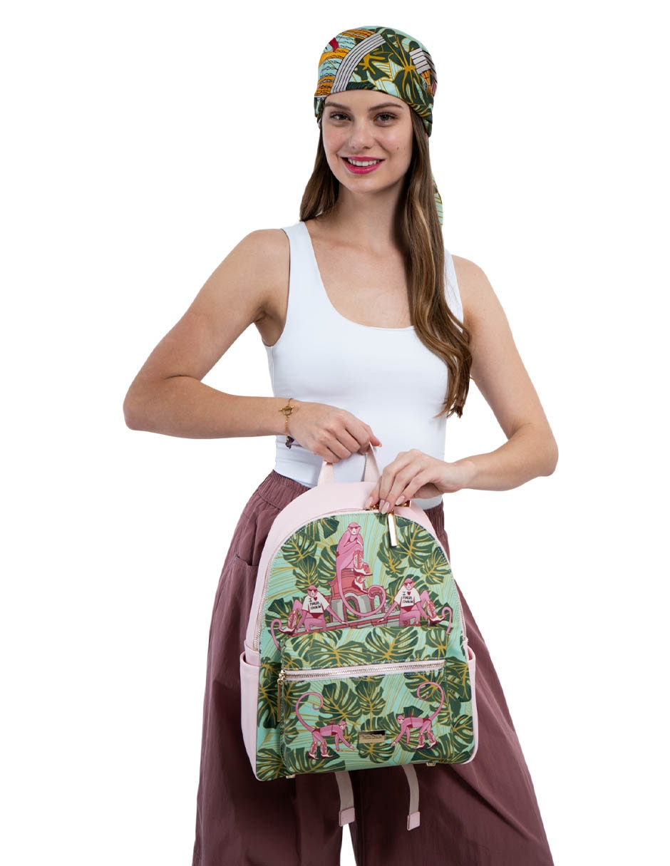 Backpack Monos Guardianes de la Selva para mujer 5