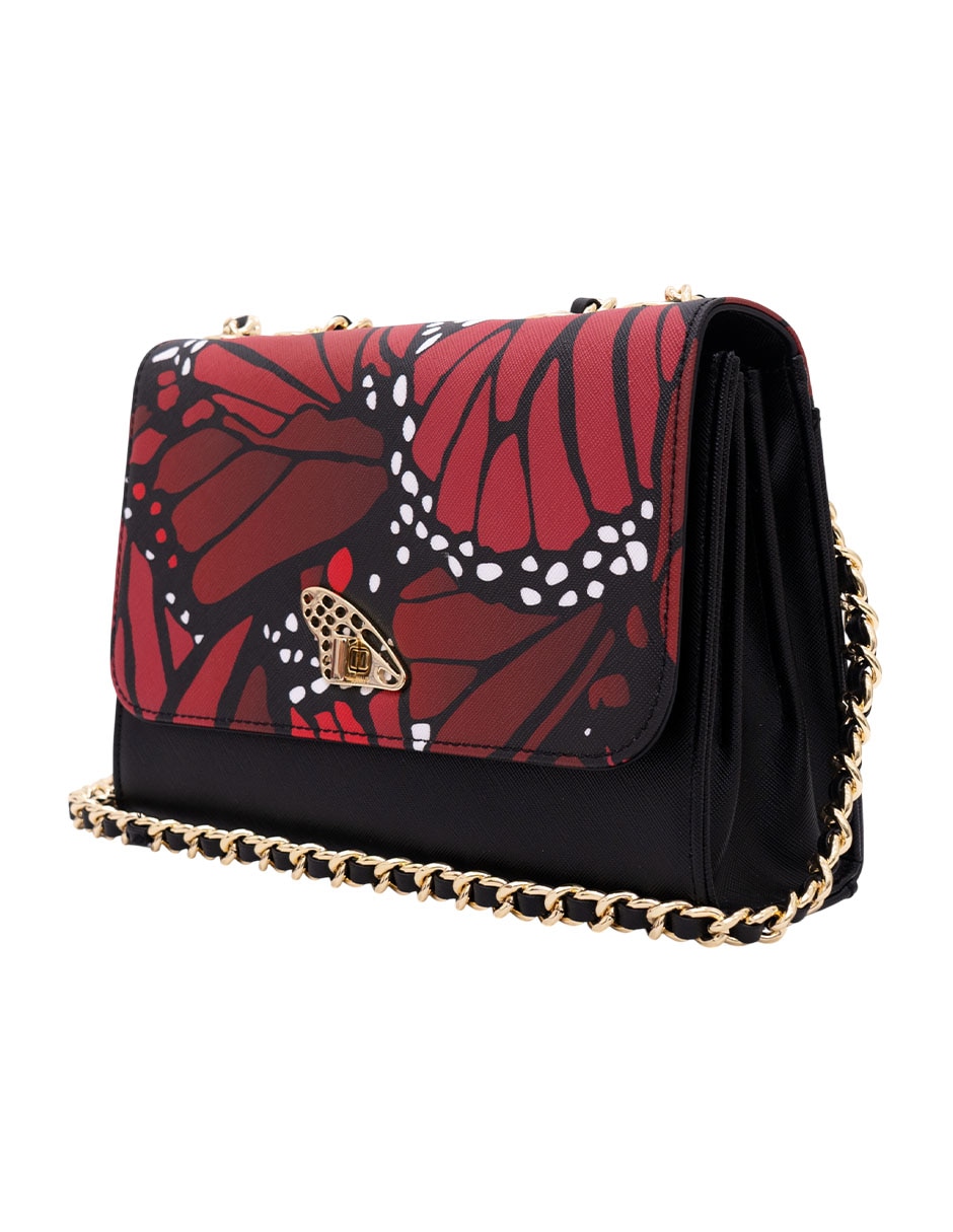 Bolsa crossbody pineda covalin mariposa macro mujer
