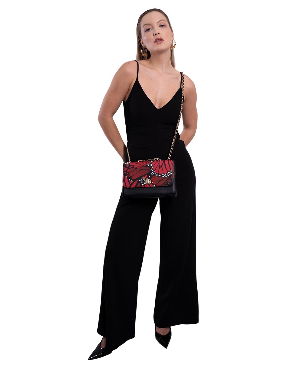 Bolsa crossbody pineda covalin mariposa macro mujer