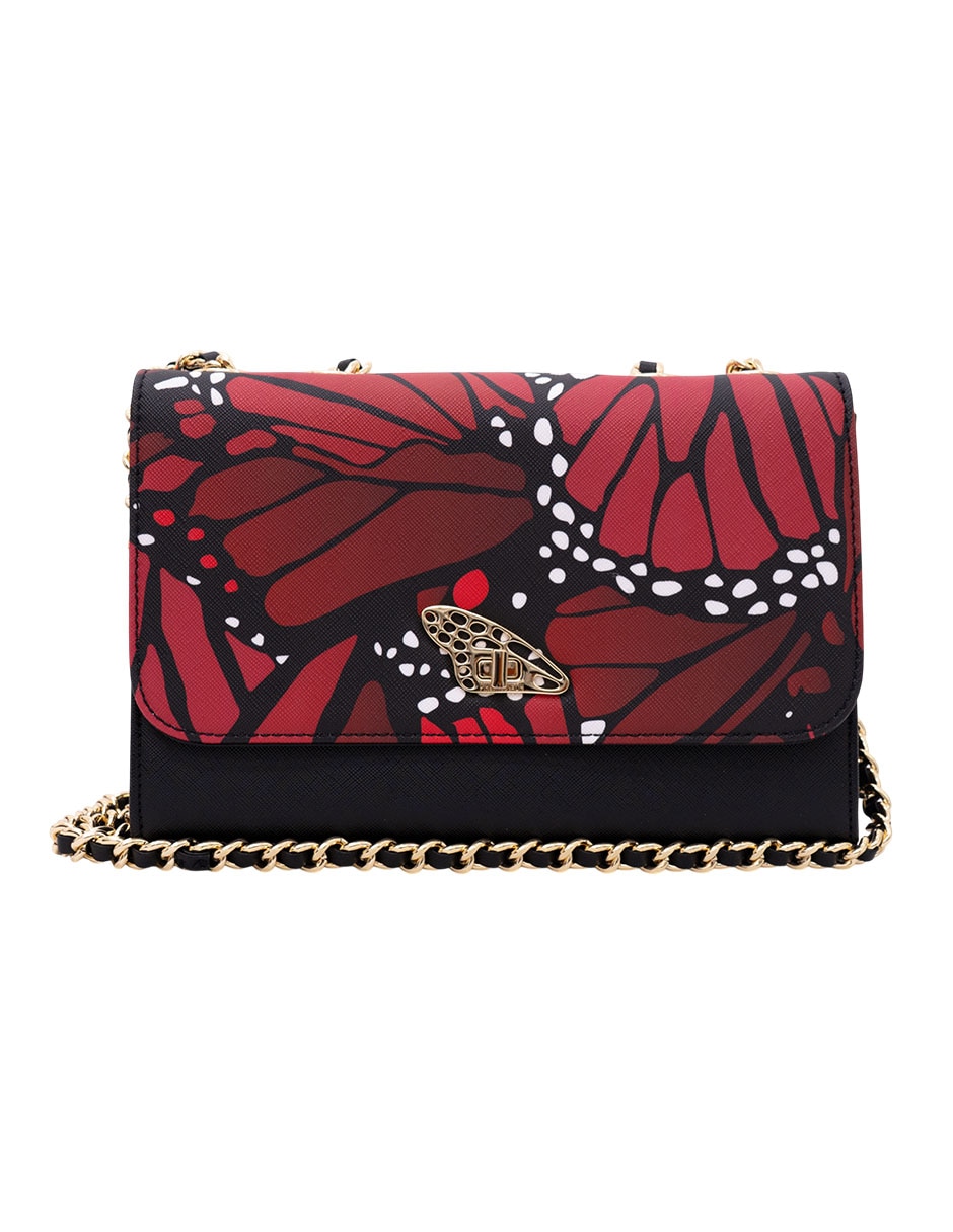 Bolsa crossbody pineda covalin mariposa macro mujer