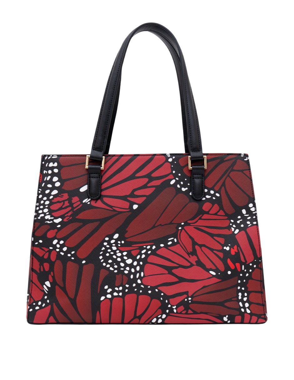 Bolsa satchel mariposa macro mujer 3