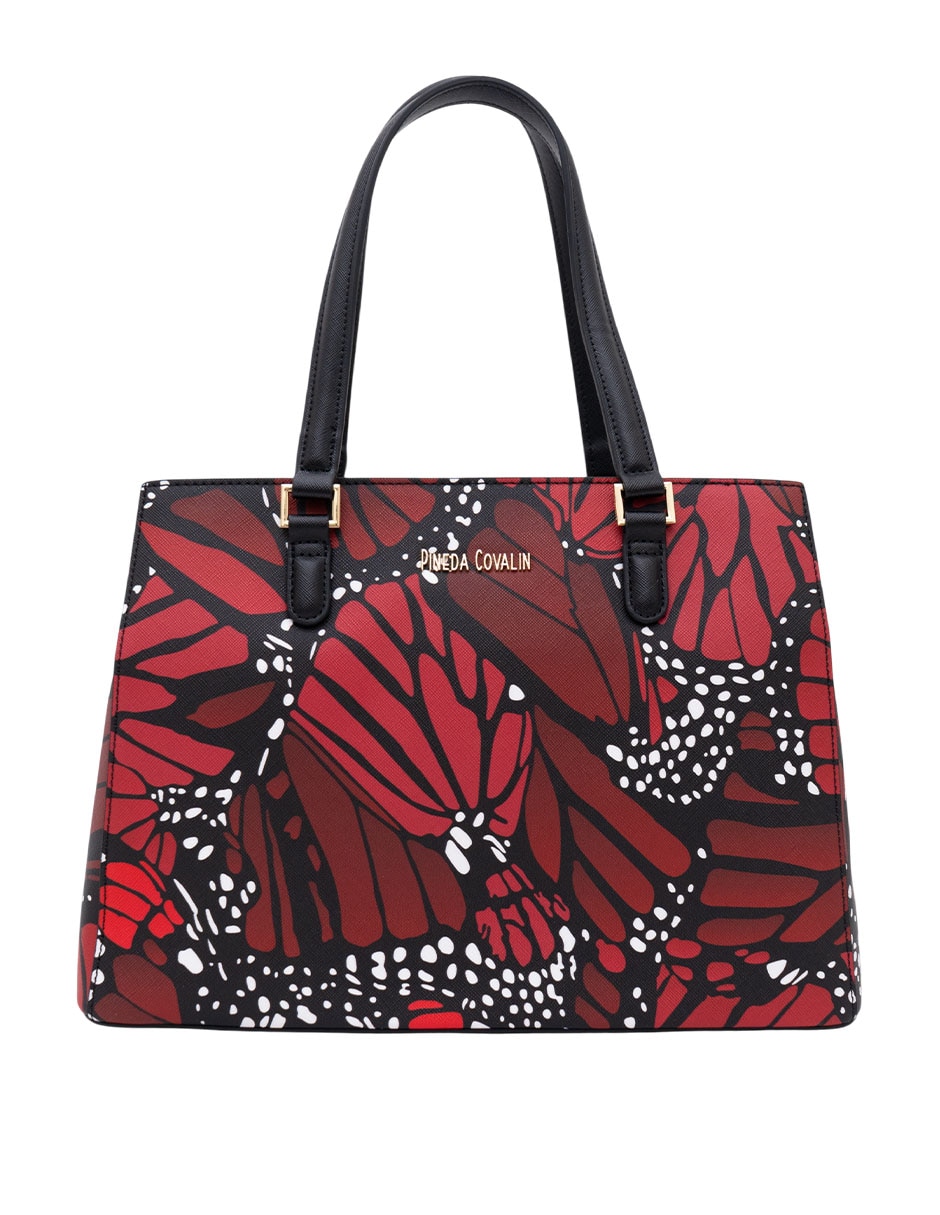 Bolsa satchel mariposa macro mujer