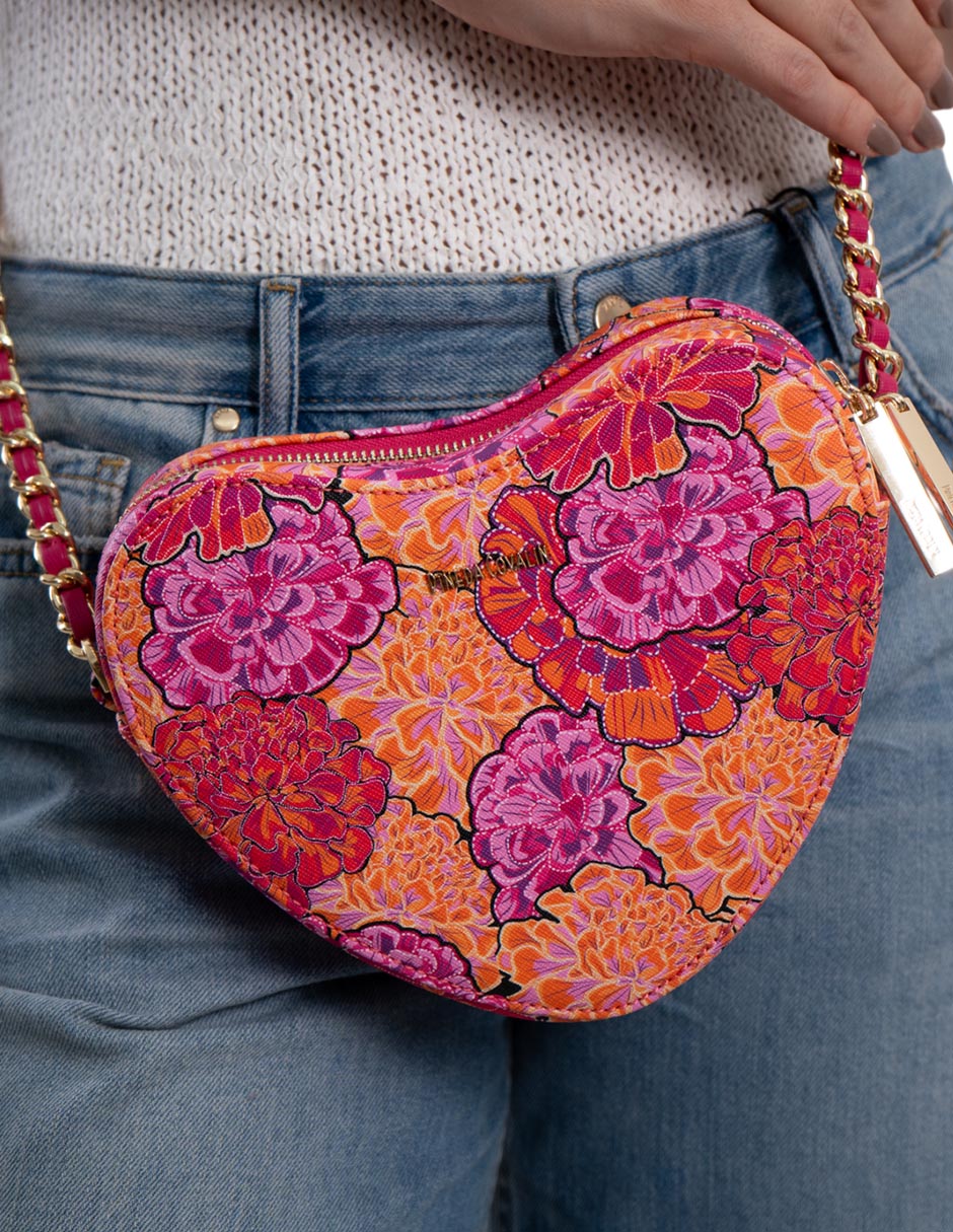 Bolsa crossbody cempasúchil ofrenda mujer 3
