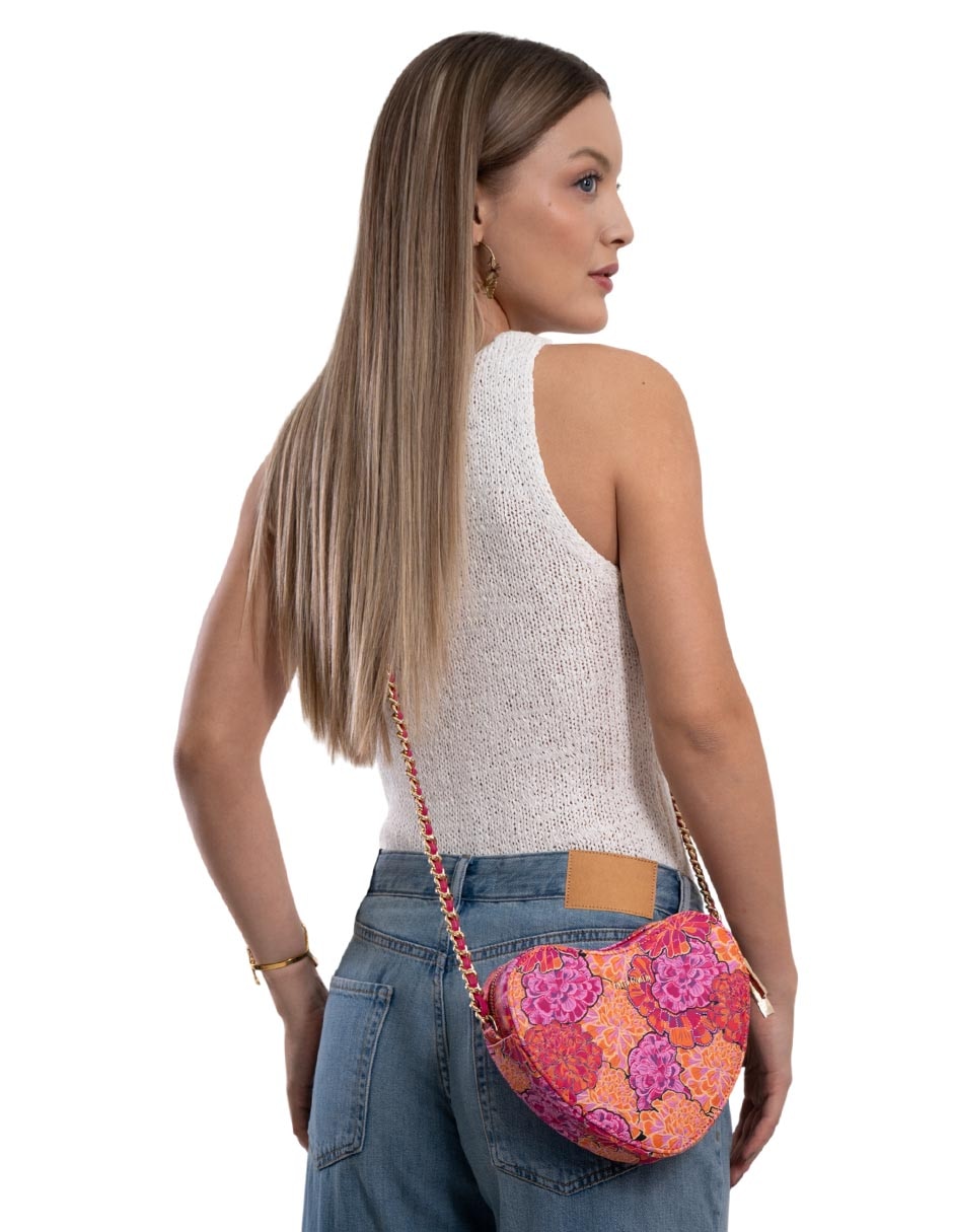Bolsa crossbody cempasúchil ofrenda mujer 5