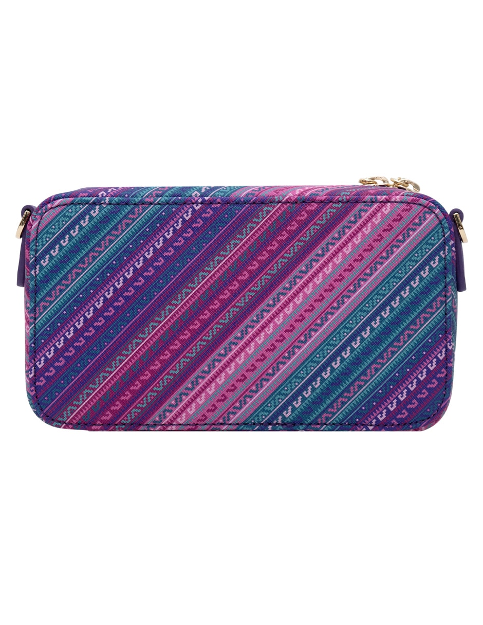 Bolsa crossbody Pineda Covalin Grecas Prehispánicas para mujer