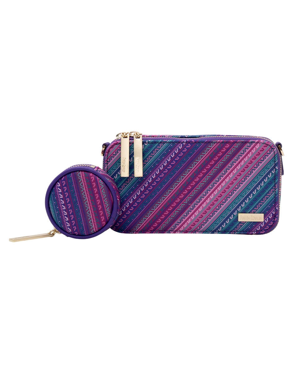 Bolsa crossbody Pineda Covalin Grecas Prehispánicas para mujer