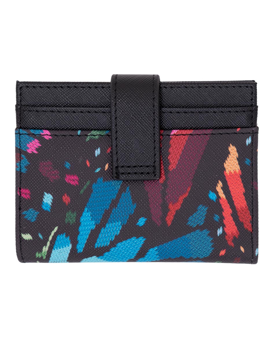 Cartera Vinil Mariposa Bordada para mujer