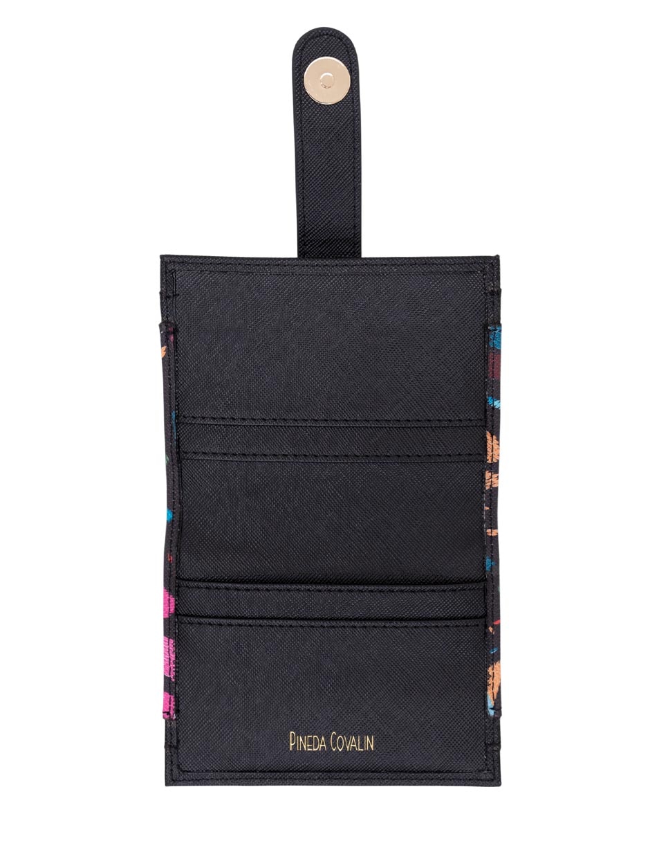 Cartera Vinil Mariposa Bordada para mujer 3