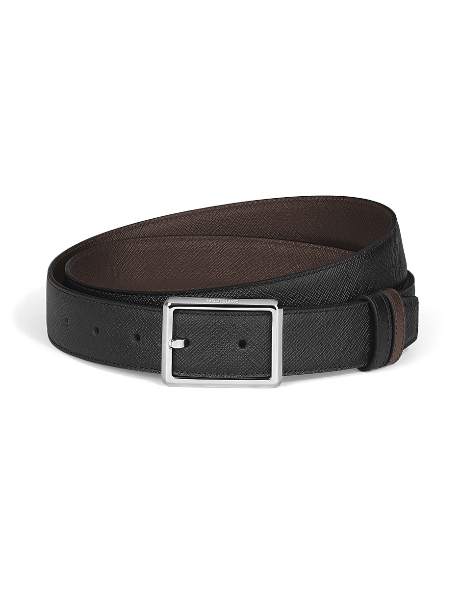 Cinturón de piel para hombre