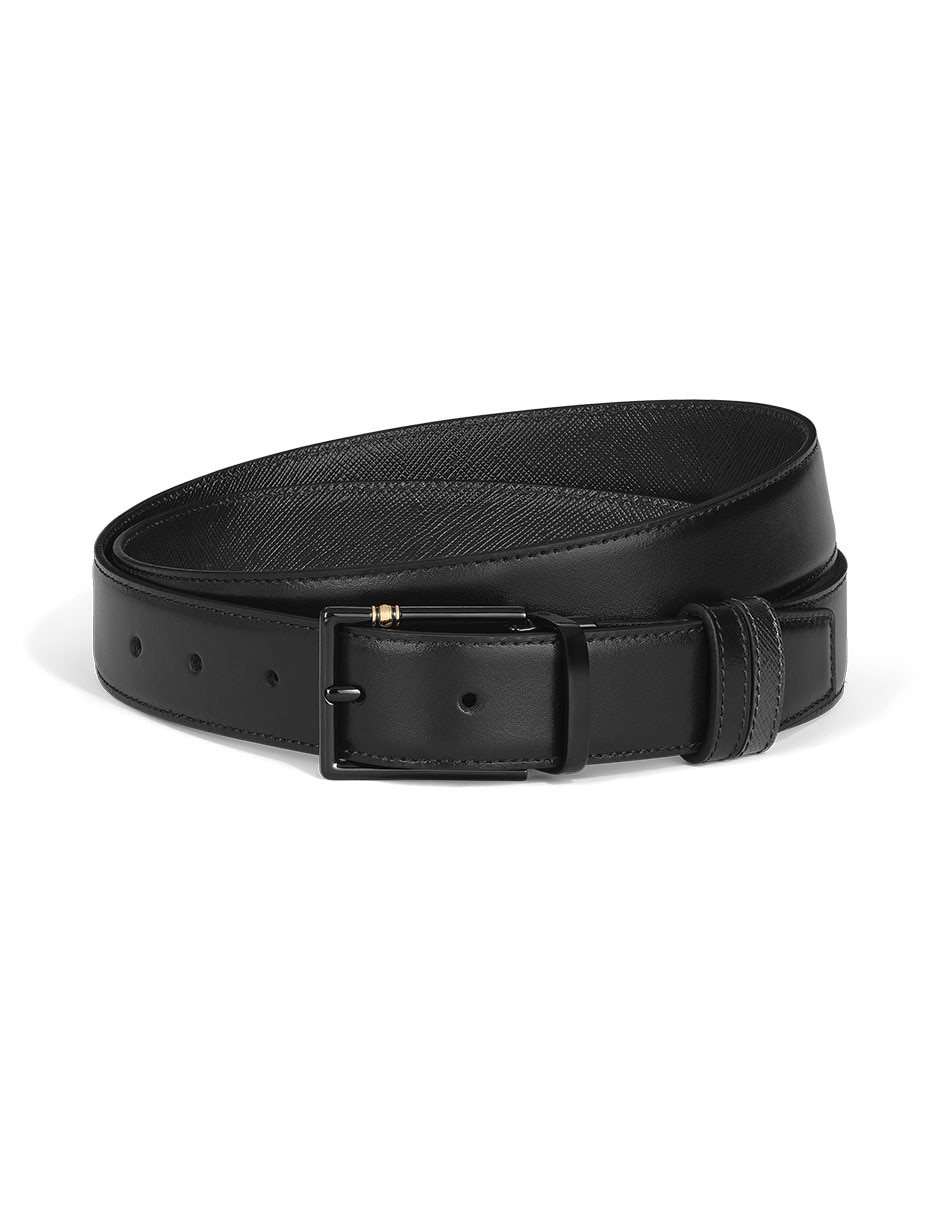 Cinturón de piel para hombre