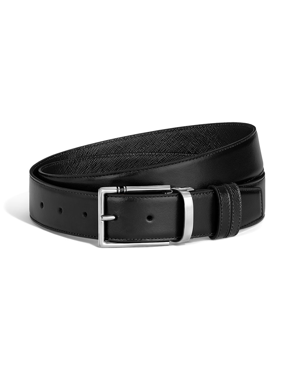 Cinturón de piel para hombre