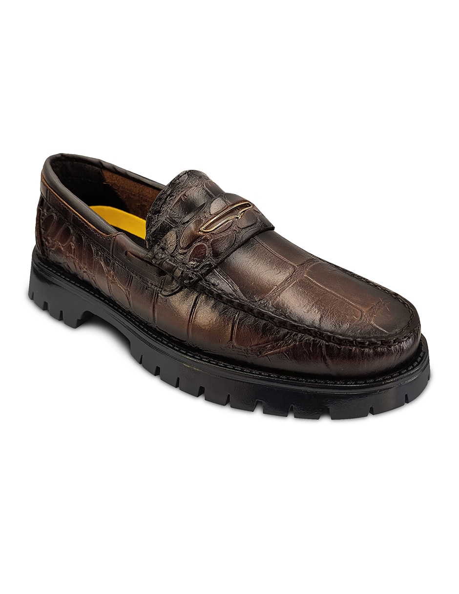 Mocasín Chunker Belly Choco para hombre Mocasín Chunker Belly Choco para hombre