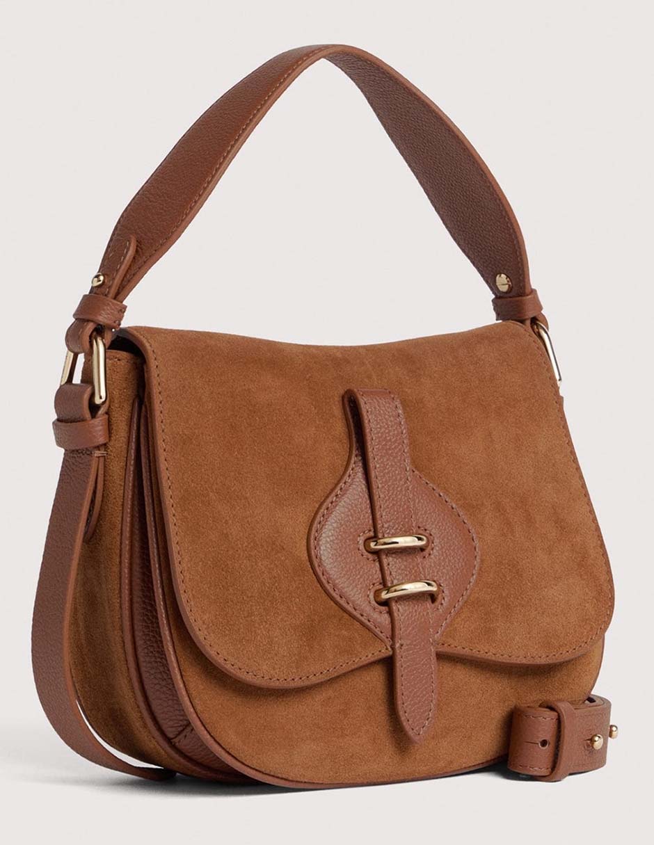 Bolsa shoulder de piel para mujer