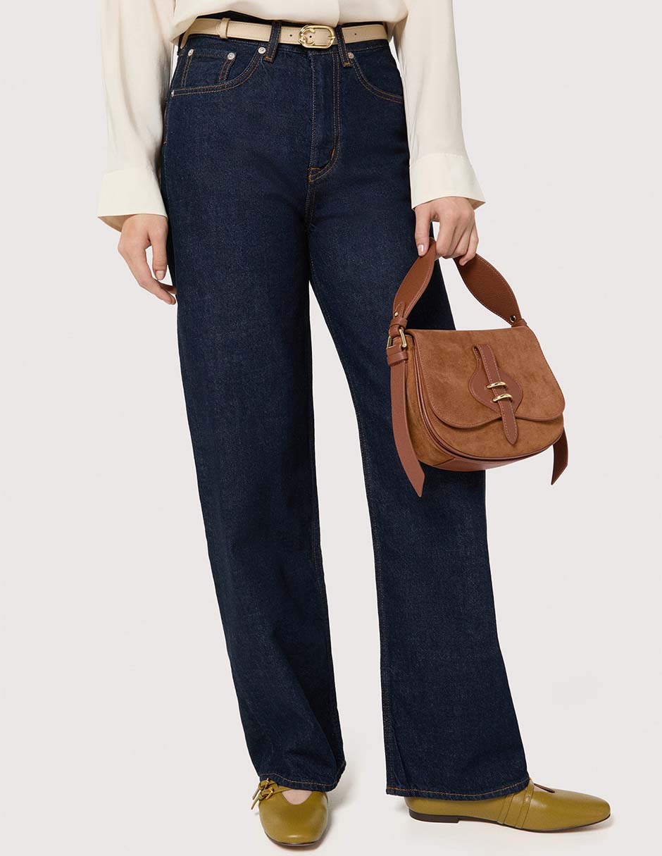 Bolsa shoulder de piel para mujer 6