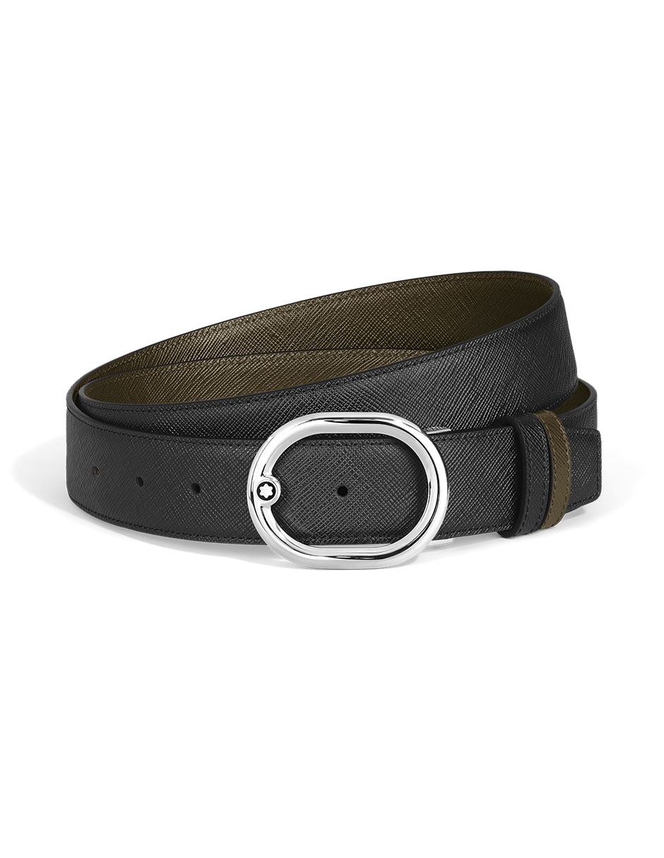 Cinturón Montblanc de piel para hombre