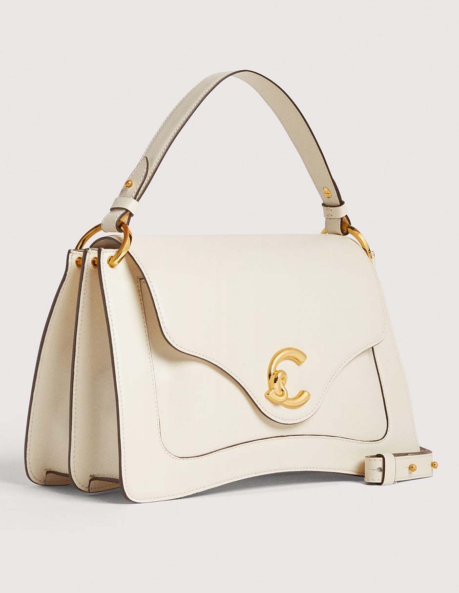 Bolsa shoulder de piel para mujer