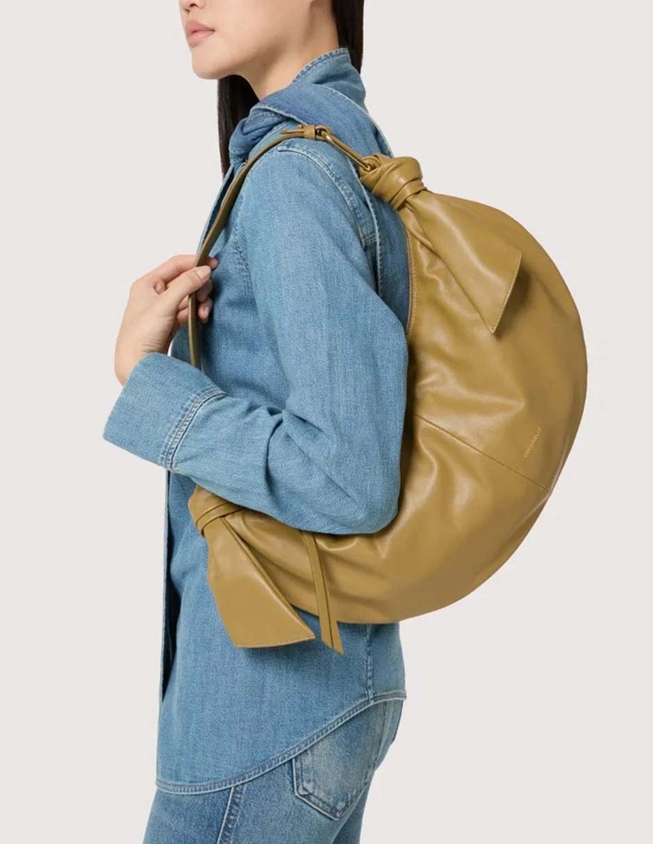 Bolsa bowler de piel para mujer 5