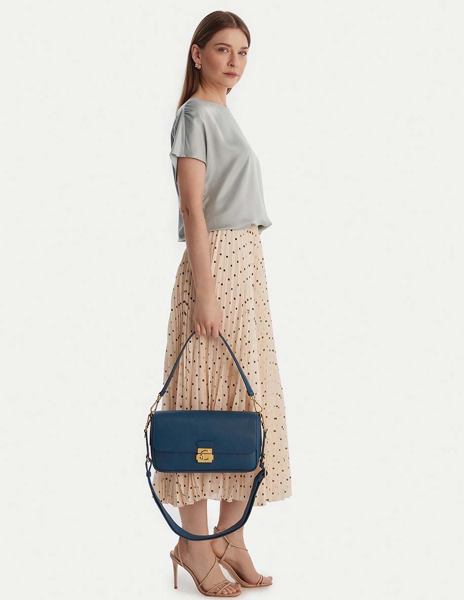 Bolsa shoulder Coccinelle de piel para mujer