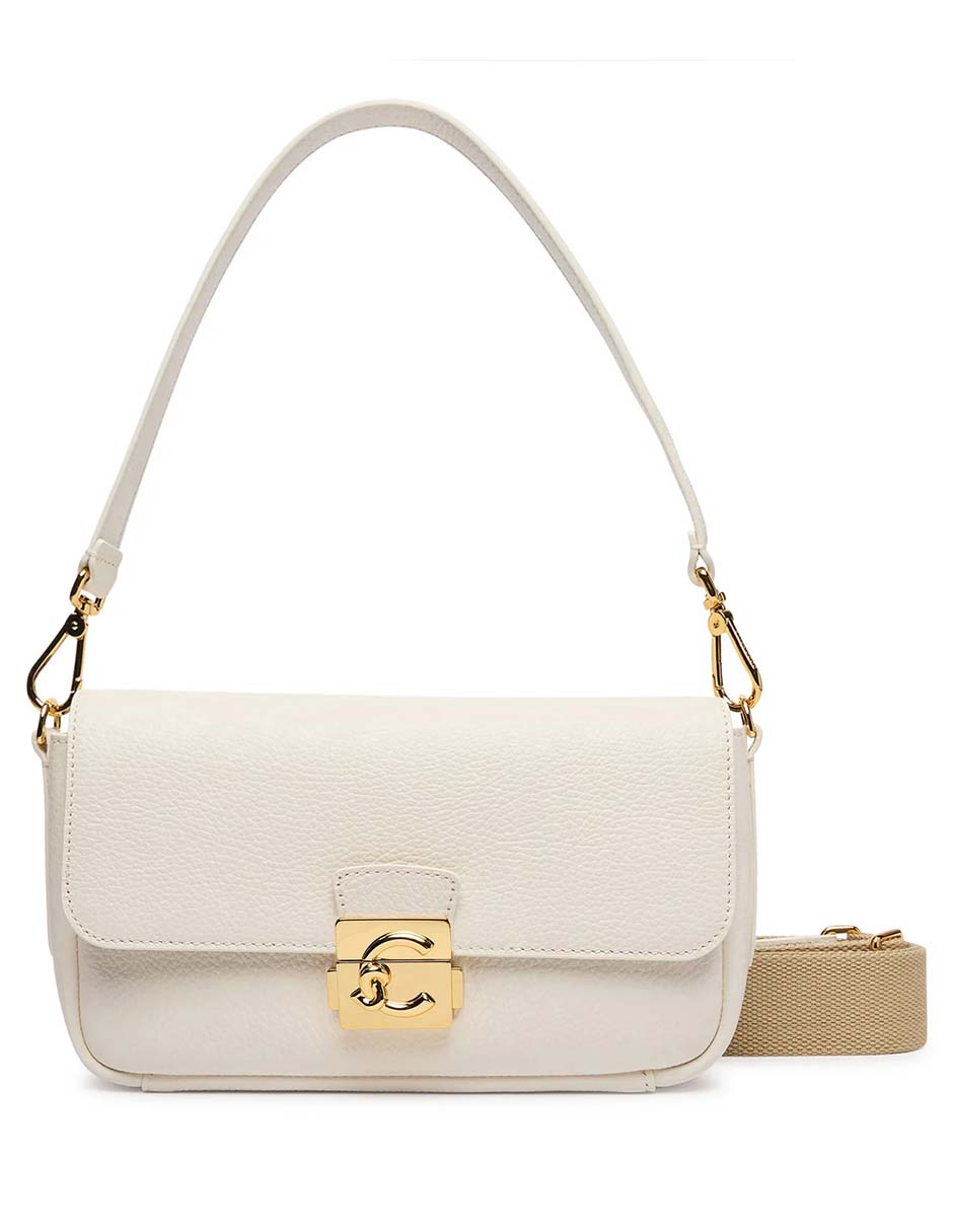Bolsa crossbody Coccinelle C-Me Lock de piel para mujer 1