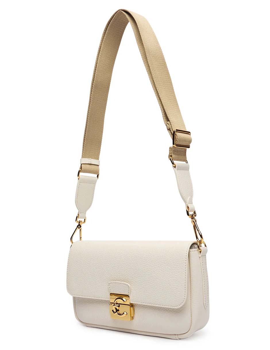 Bolsa crossbody Coccinelle C-Me Lock de piel para mujer 2