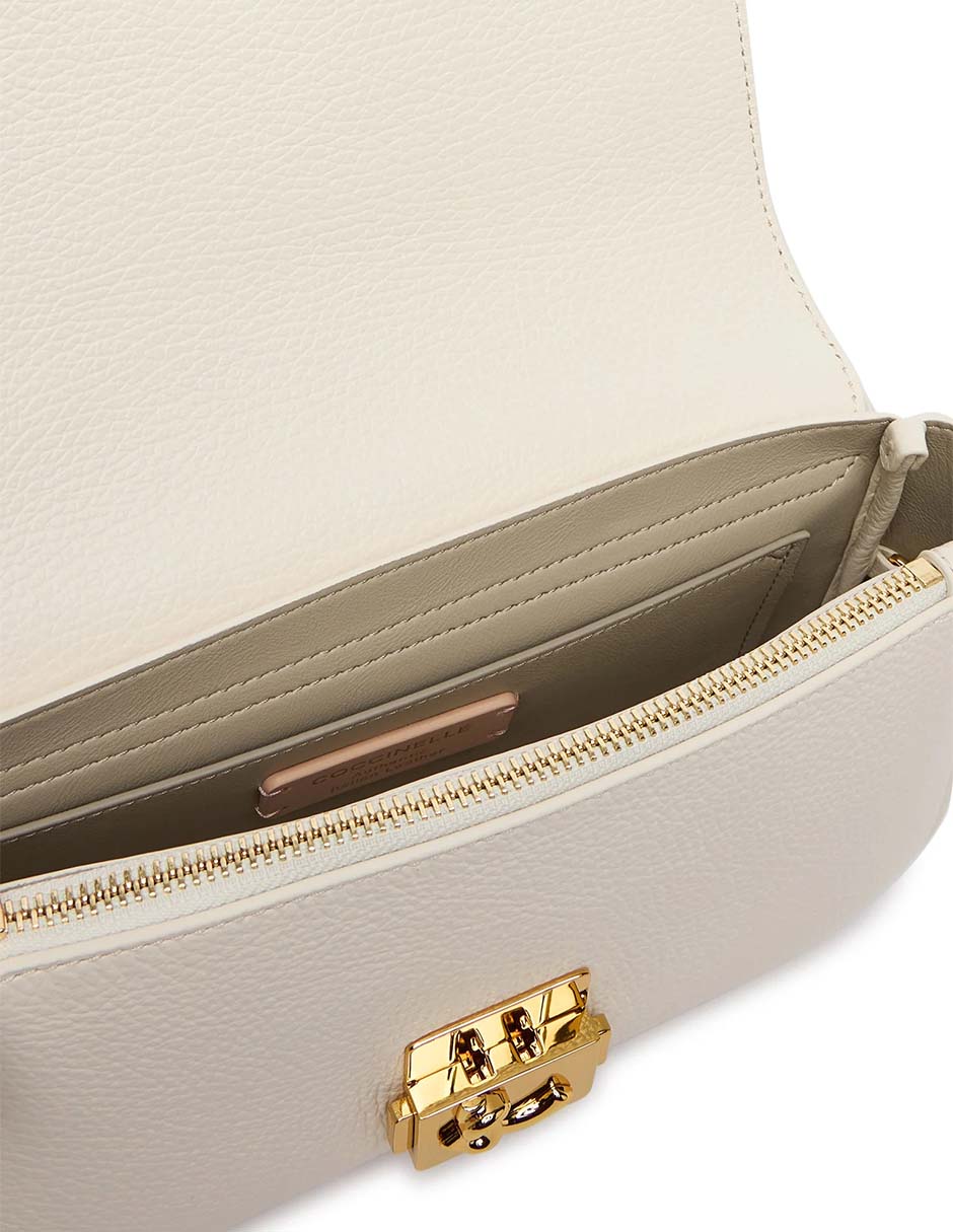 Bolsa crossbody Coccinelle C-Me Lock de piel para mujer 5