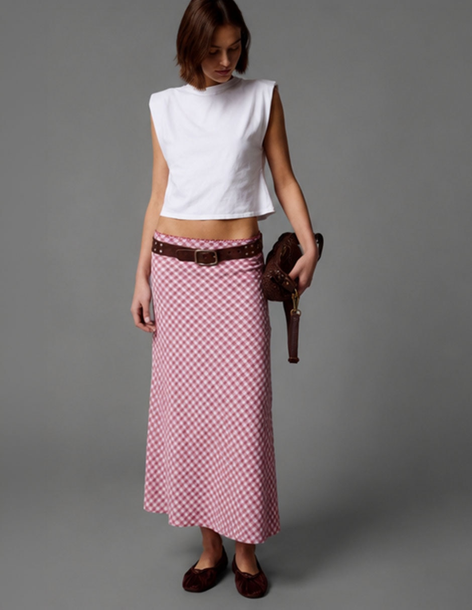Falda crop a la cadera 1