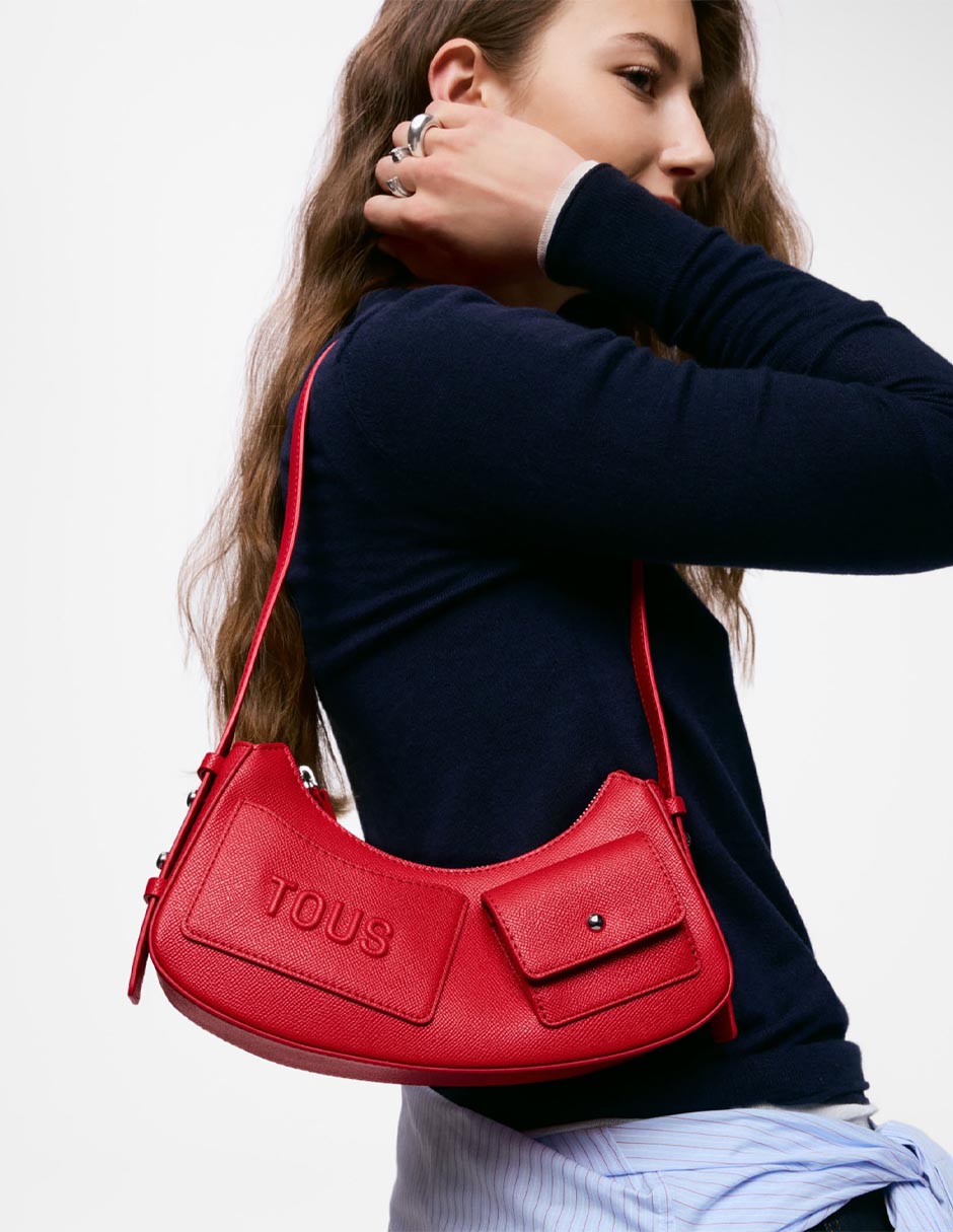 Bolsa shoulder Tous Back To Basics para mujer 3