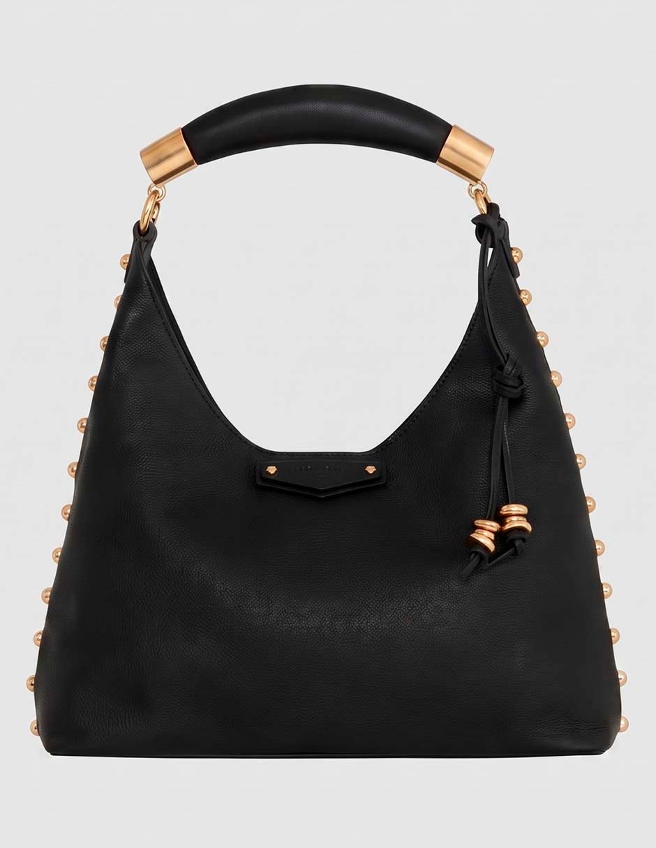 Bolsa hobo de piel para mujer