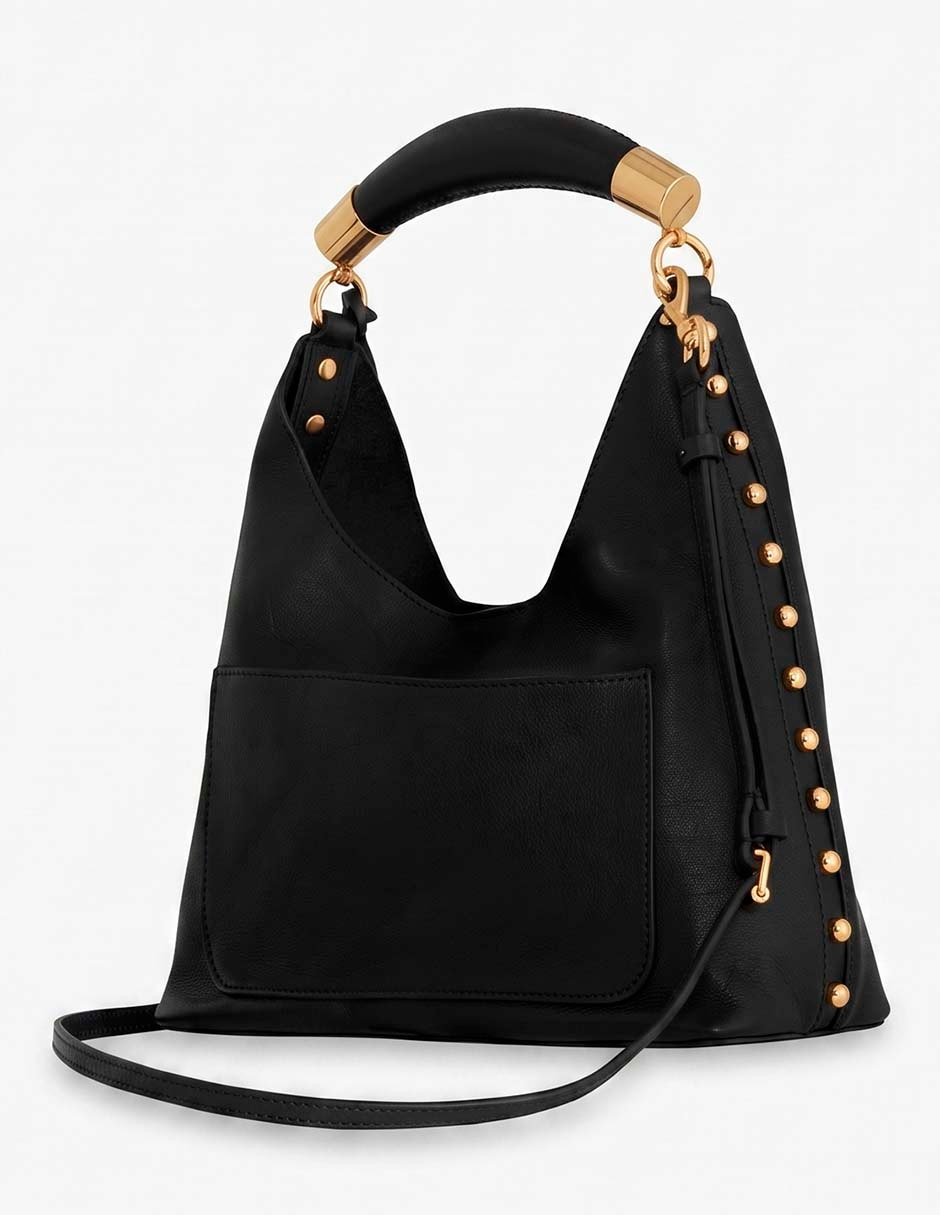 Bolsa hobo de piel para mujer 5