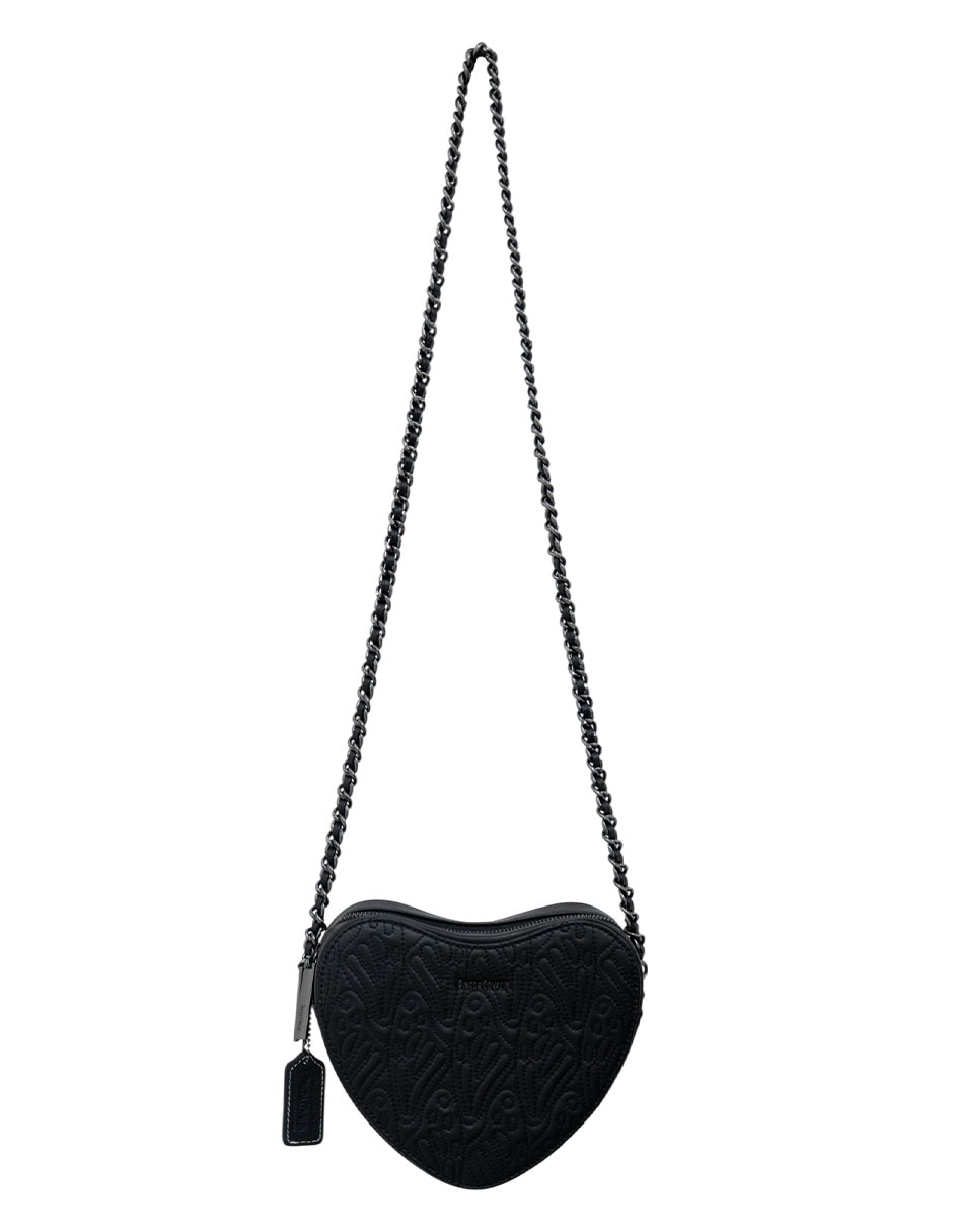 Bolsa crossbody Mariposa Capitonado de piel para mujer 1