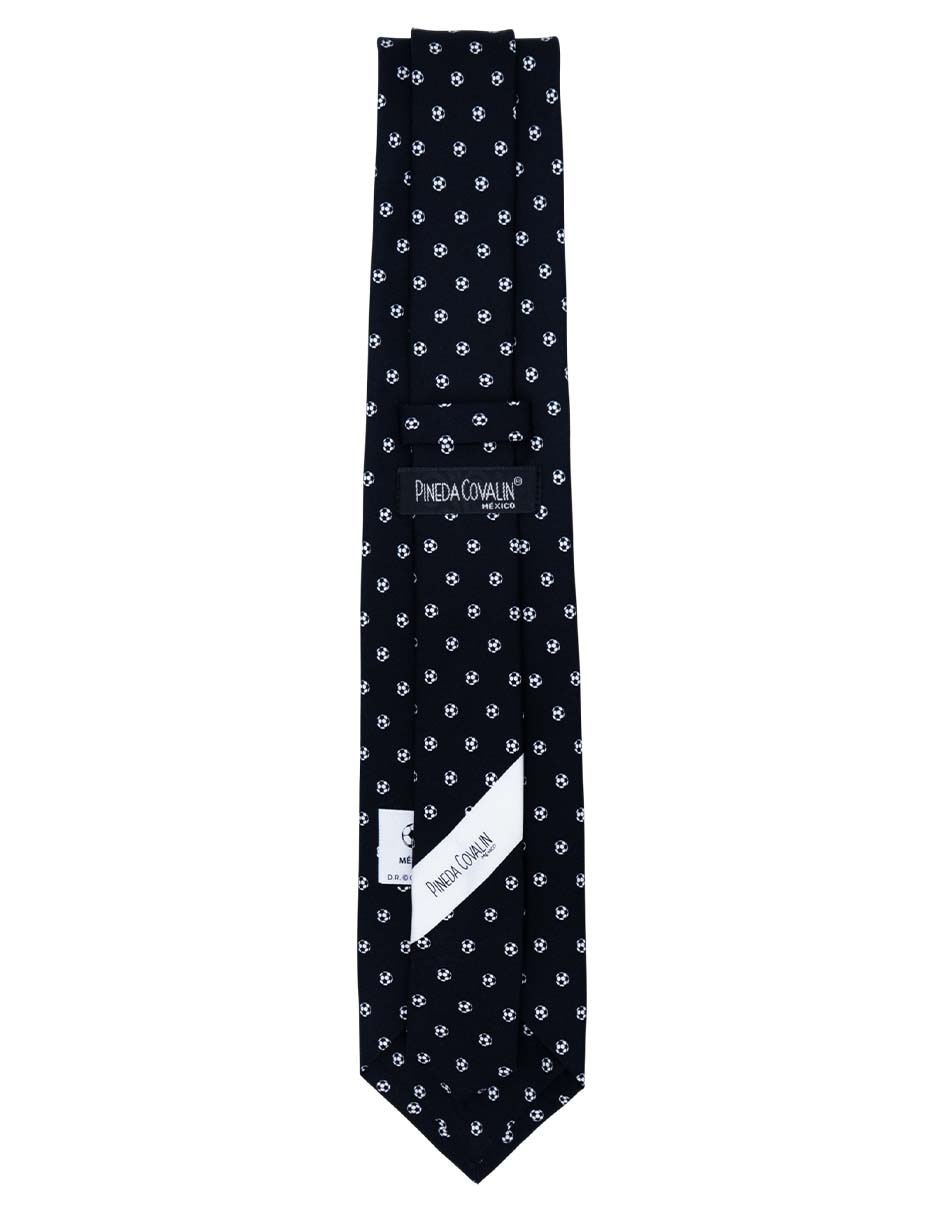 Corbata regular de seda estampado gráfico para hombre 2