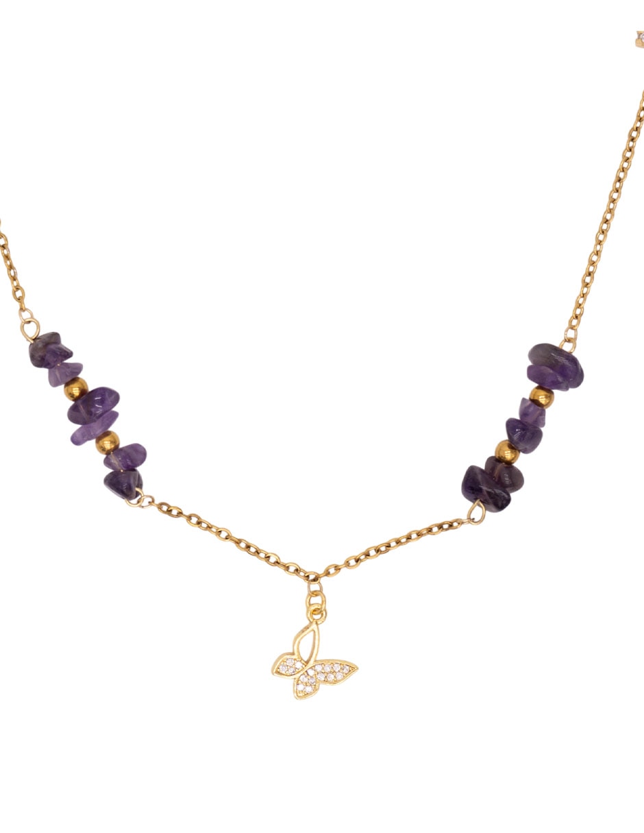 Collar de mariposa Pineda Covalin