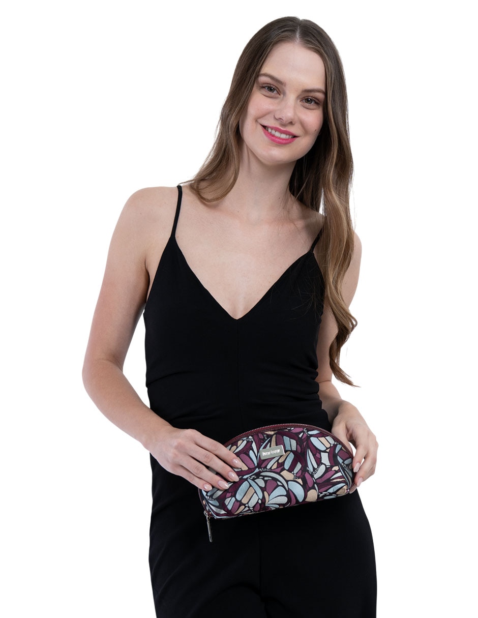 Cosmetiquera Pineda Covalin Mariposa Abstracta para mujer