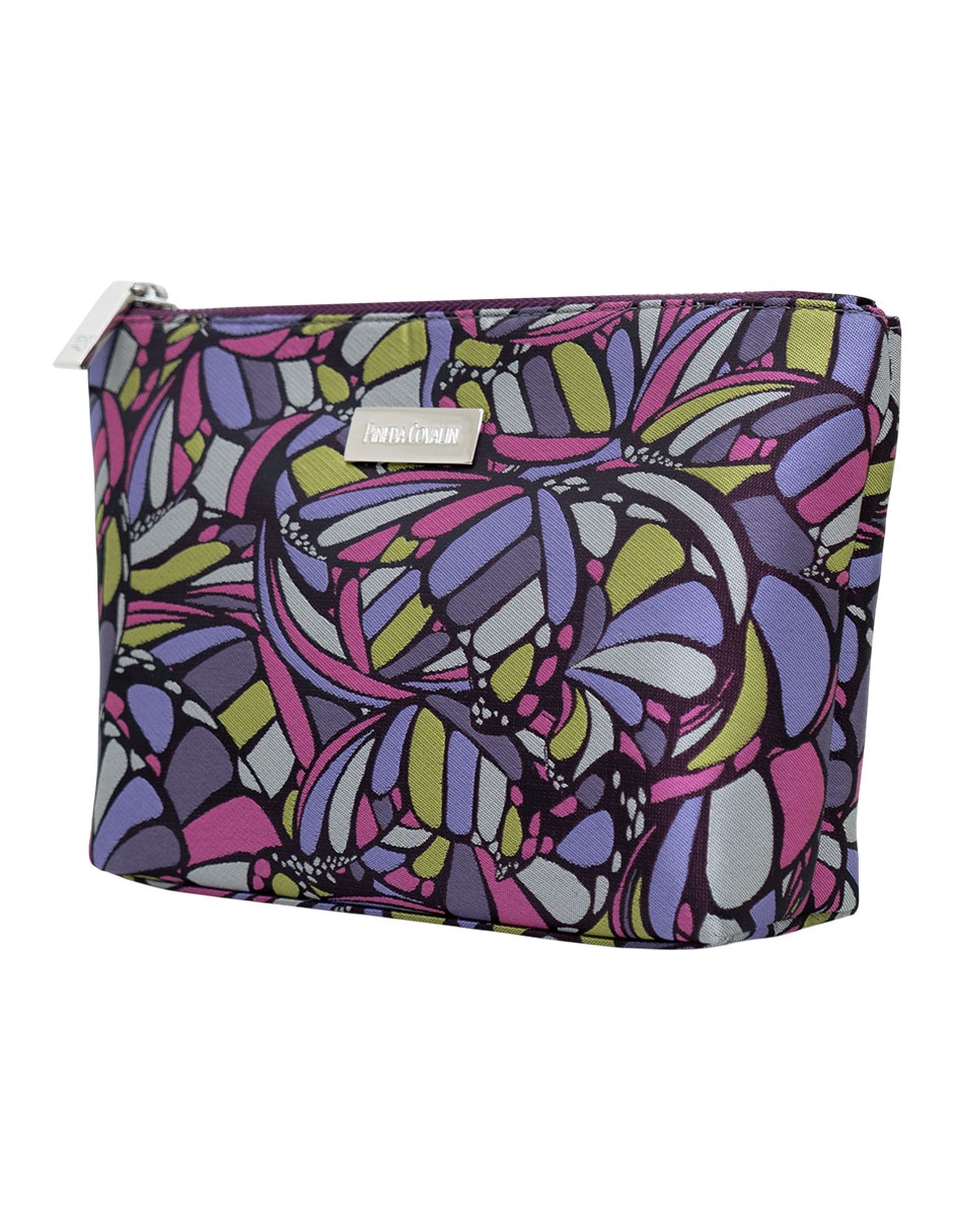 Cosmetiquera Pineda Covalin Mariposa Abstracta para mujer