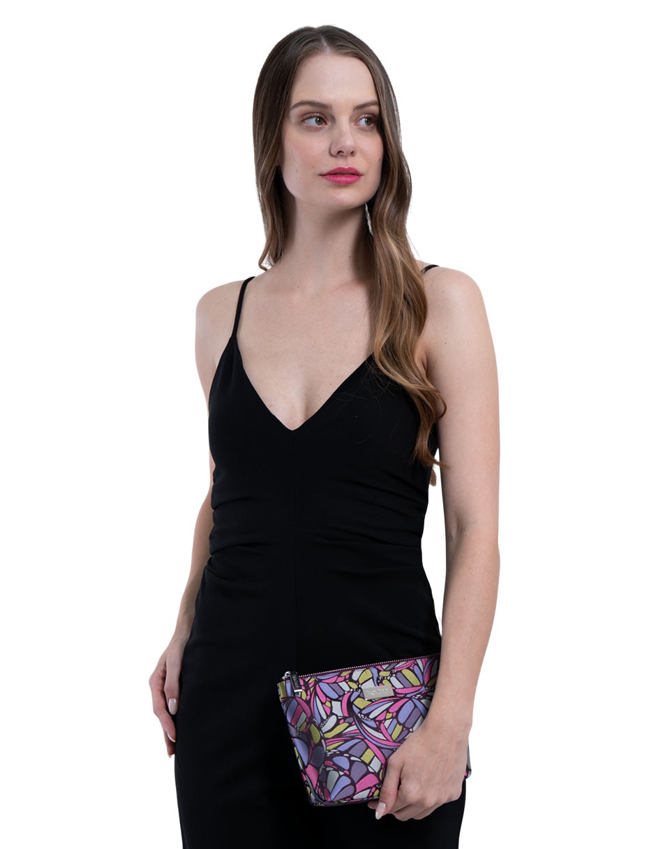 Cosmetiquera Pineda Covalin Mariposa Abstracta para mujer
