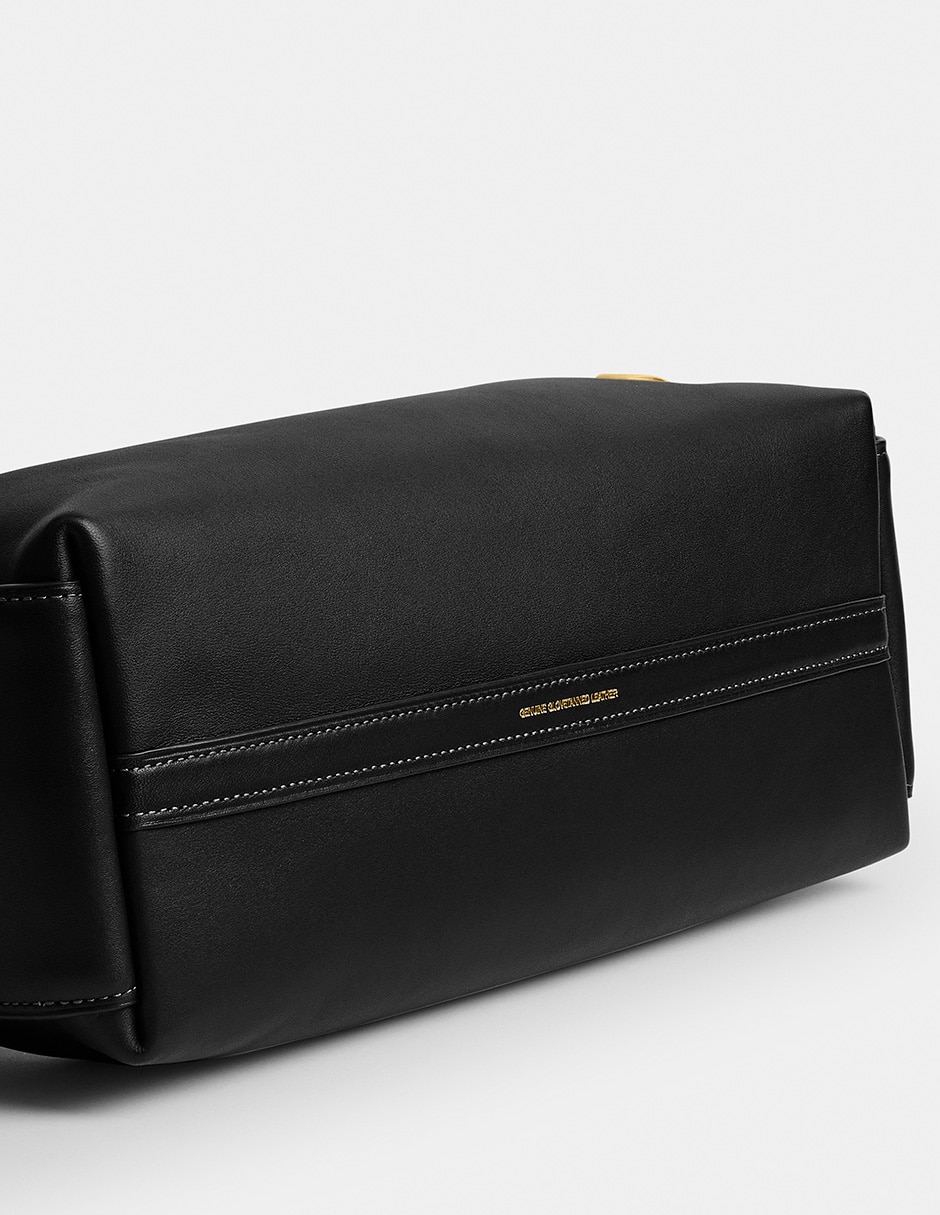 Bolsa shoulder Pocket Juliet 30 de piel para mujer 4
