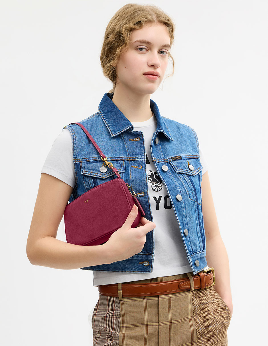 Bolsa shoulder Coach Plaza Bag para mujer