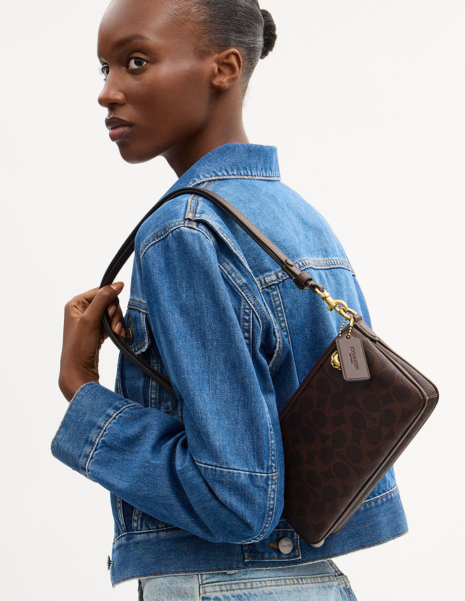 Bolsa shoulder Audrey de piel para mujer