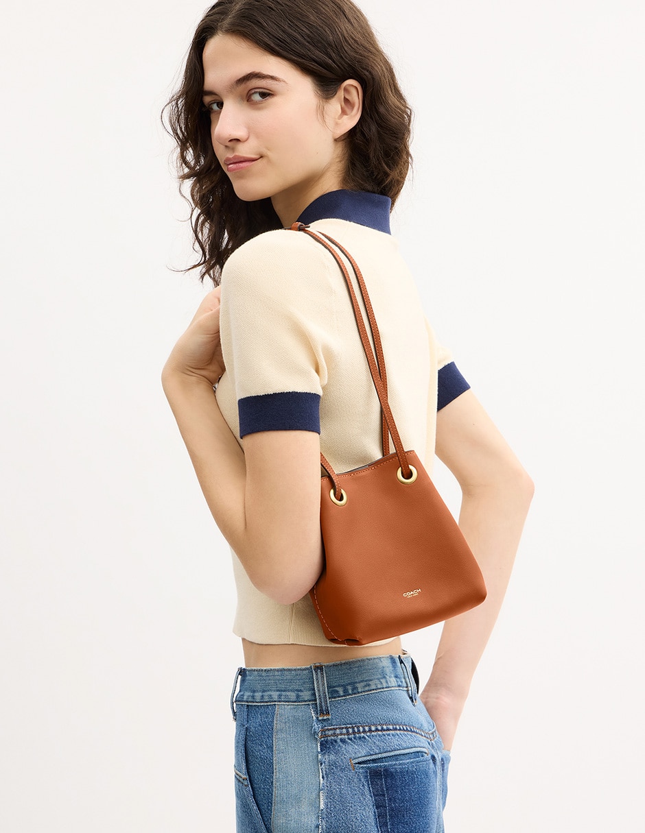 Bolsa crossbody Jade de piel para mujer 5