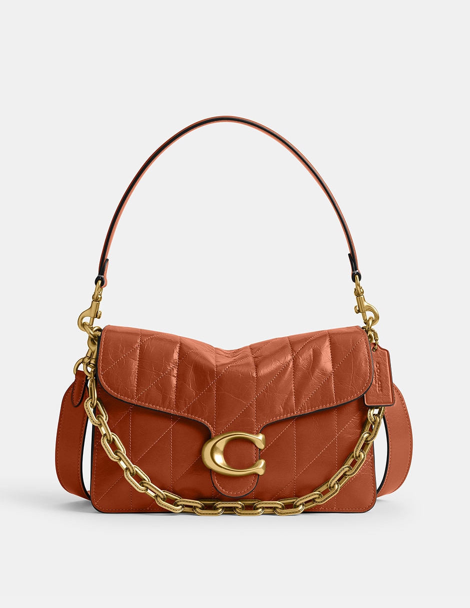 Bolsa Shoulder Chain Tabby de piel para mujer 1