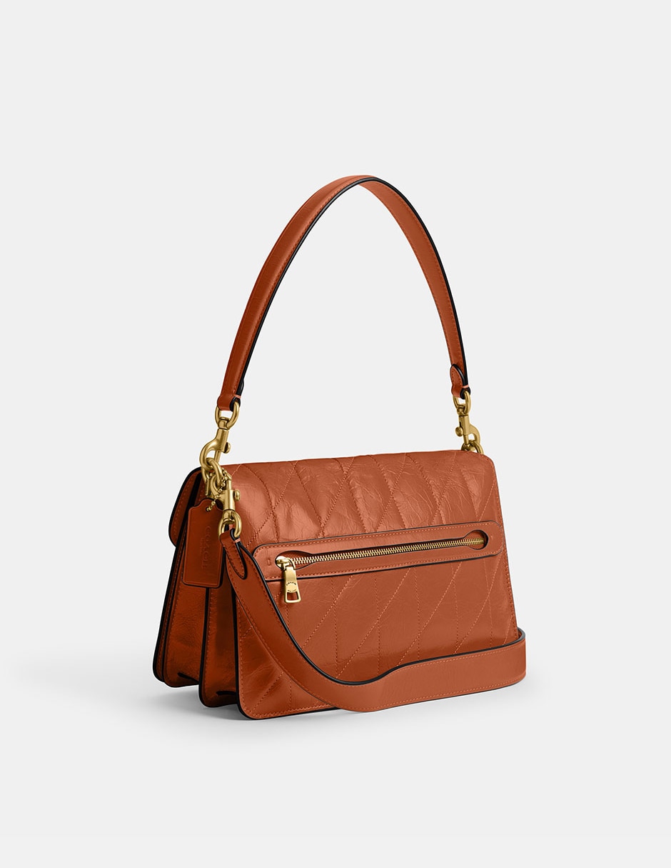Bolsa Shoulder Chain Tabby de piel para mujer