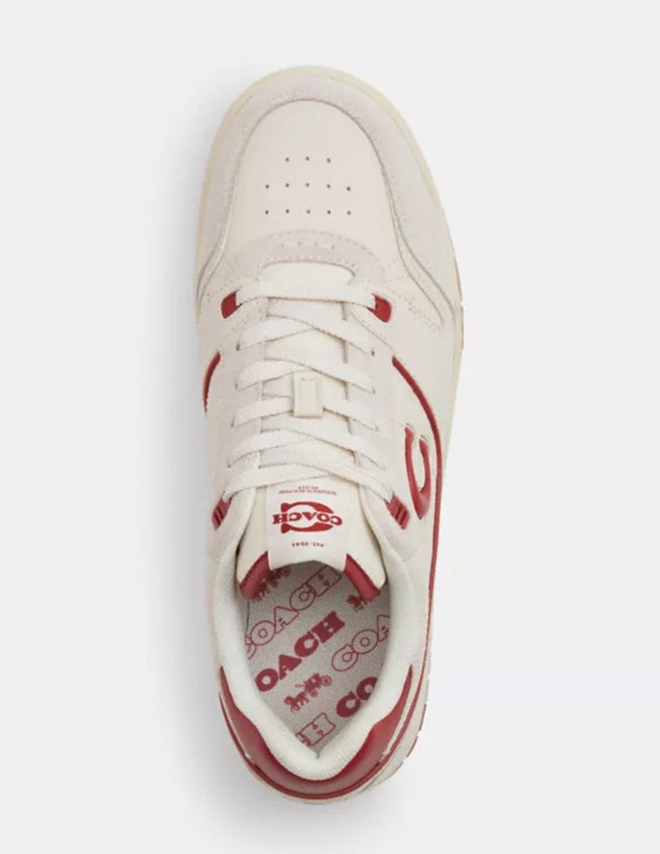 Tenis de piel coach para hombre