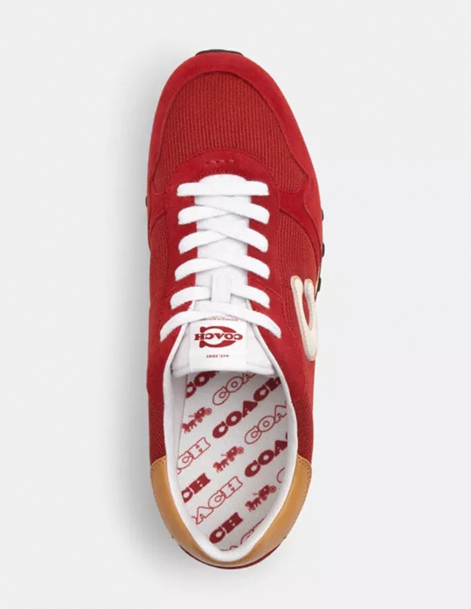 Tenis de piel coach para hombre