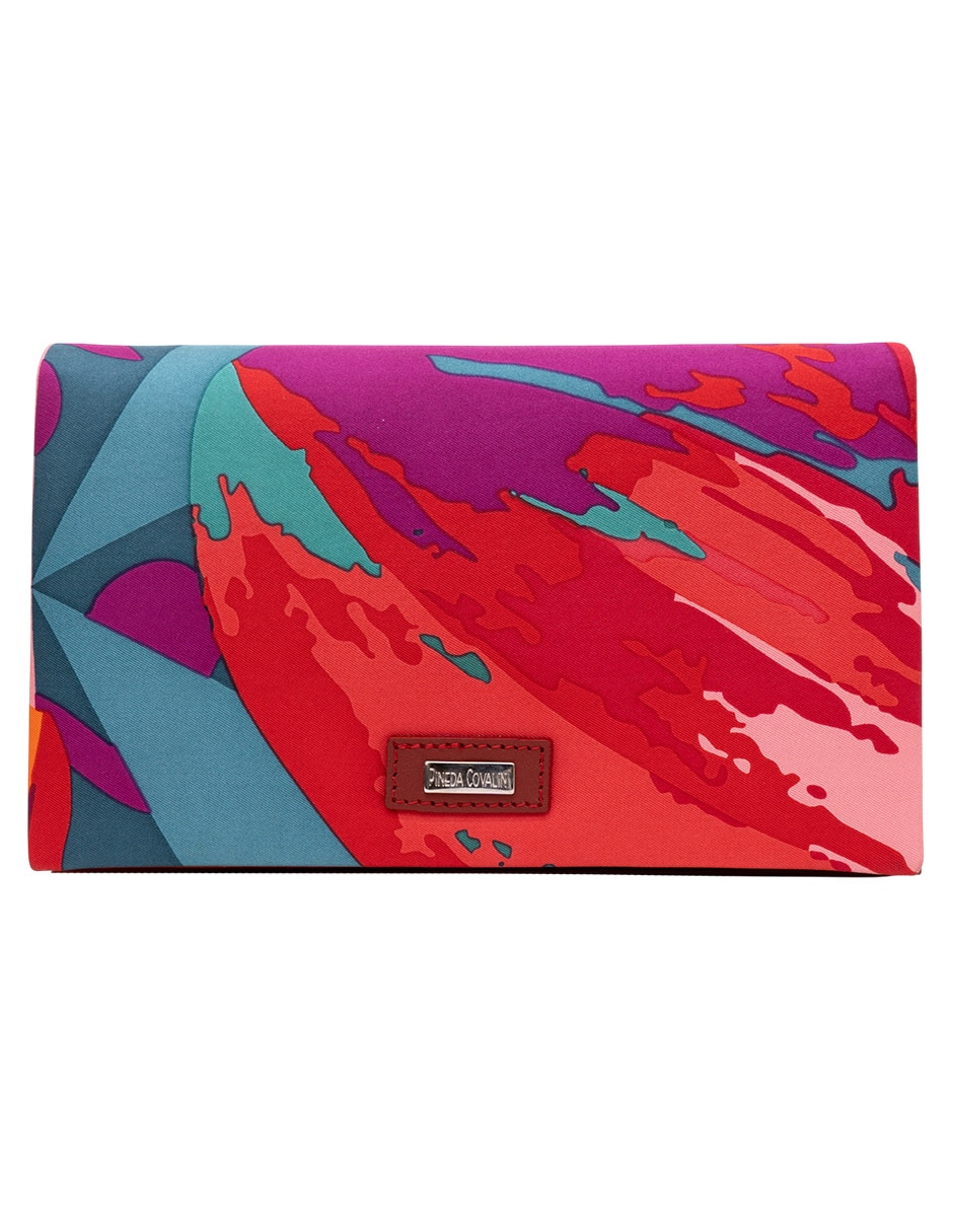 Bolsa clutch Pineda Covalin de piel para mujer