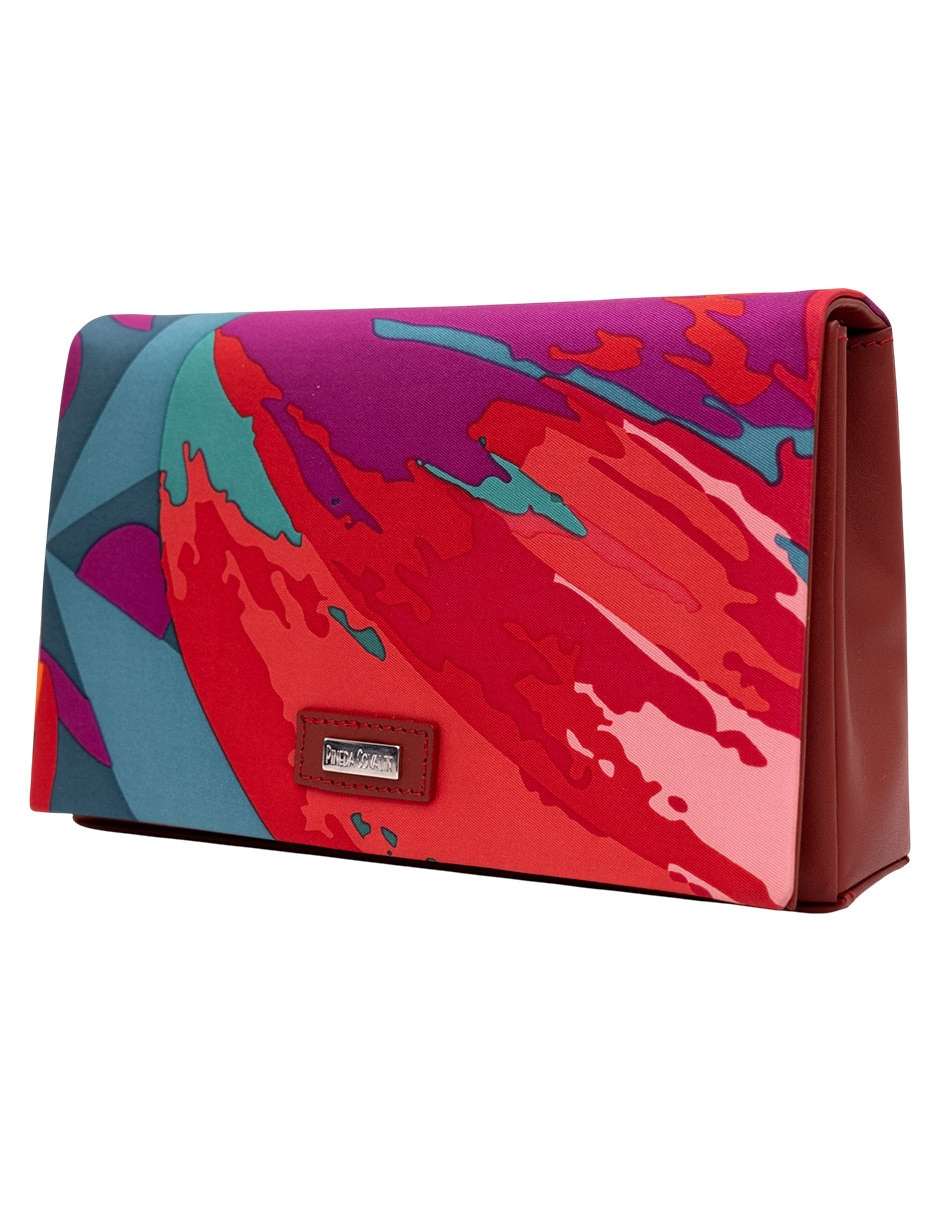 Bolsa clutch Pineda Covalin de piel para mujer