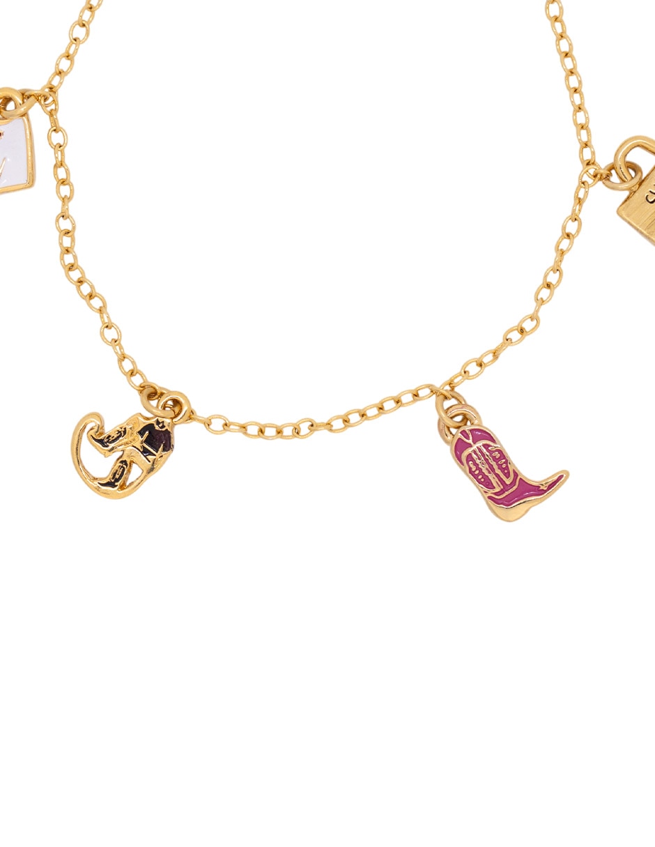 Pulsera 24 K acabado chapa de oro 2